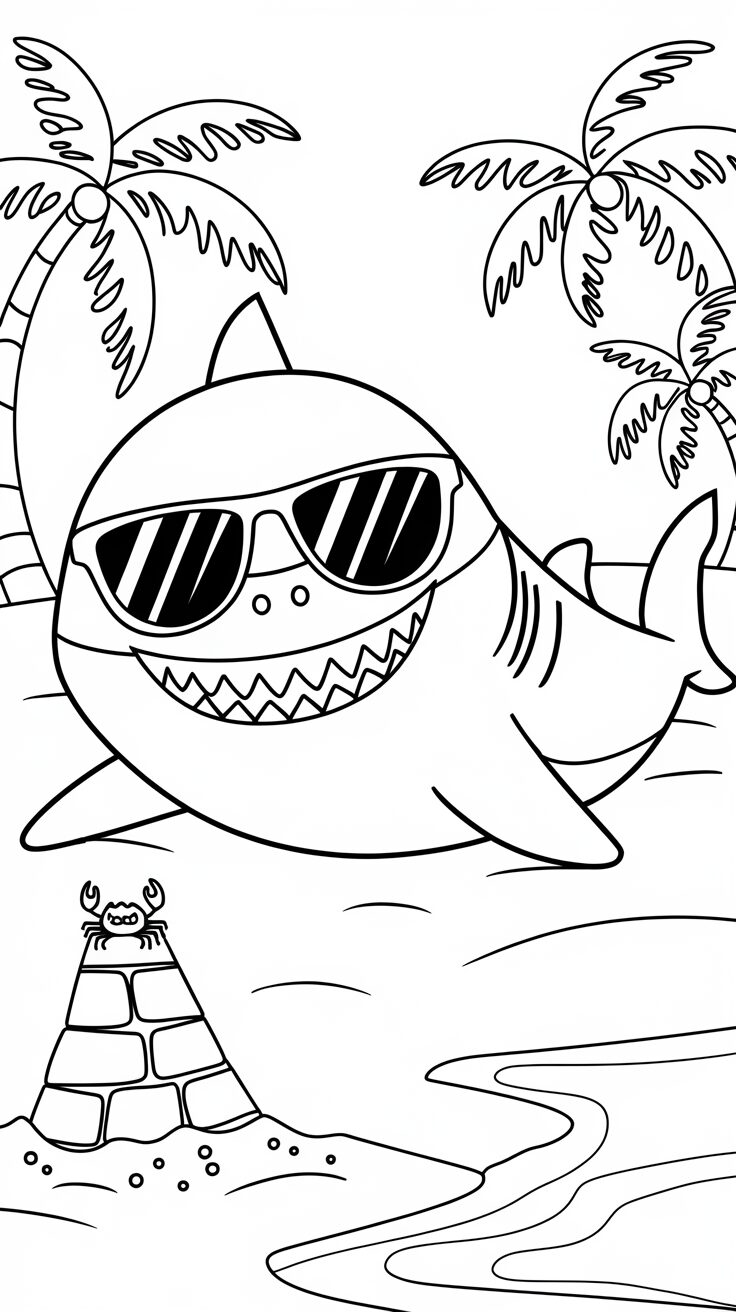 coloriage requin baleine