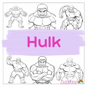 Coloriage Hulk