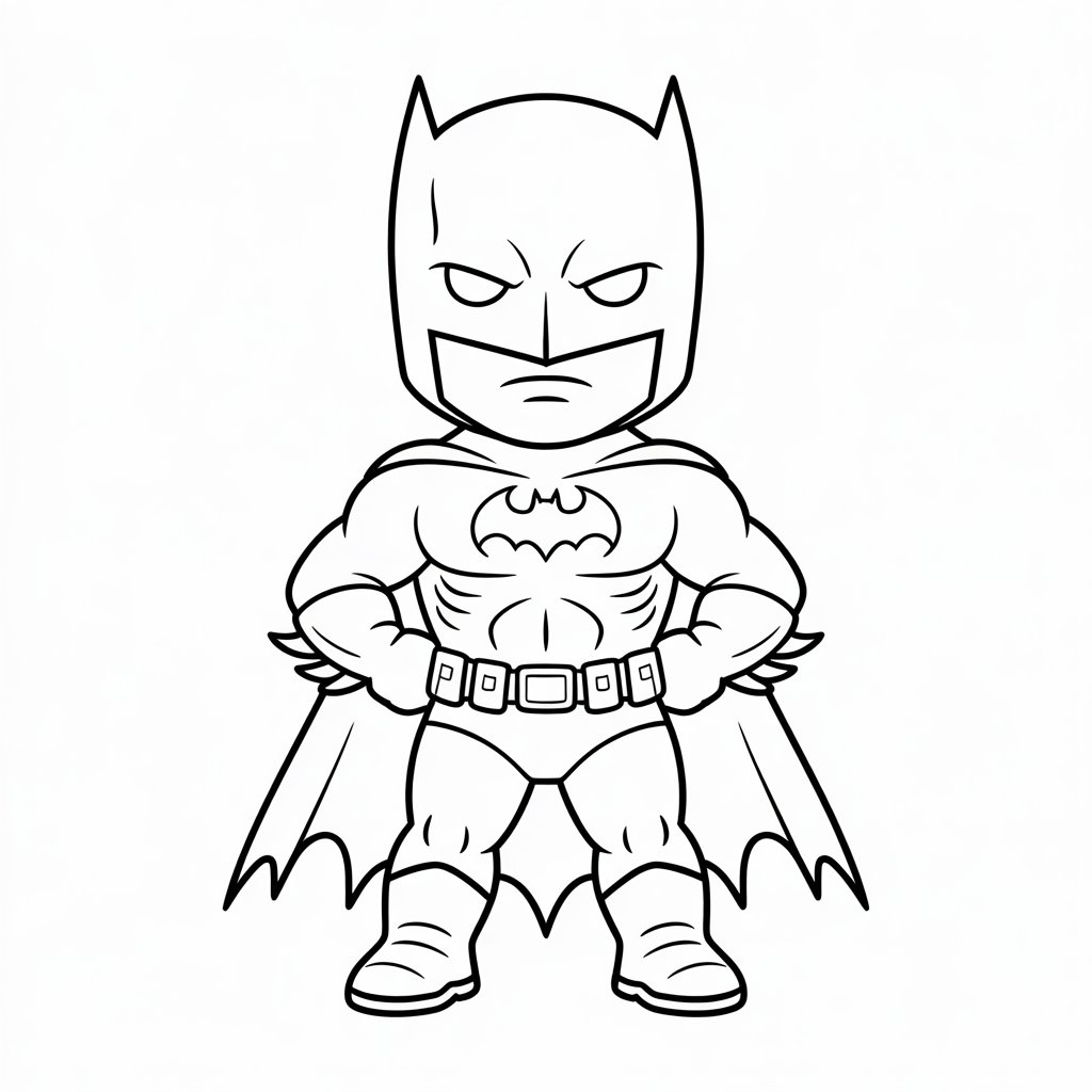 imprimer coloriage batman