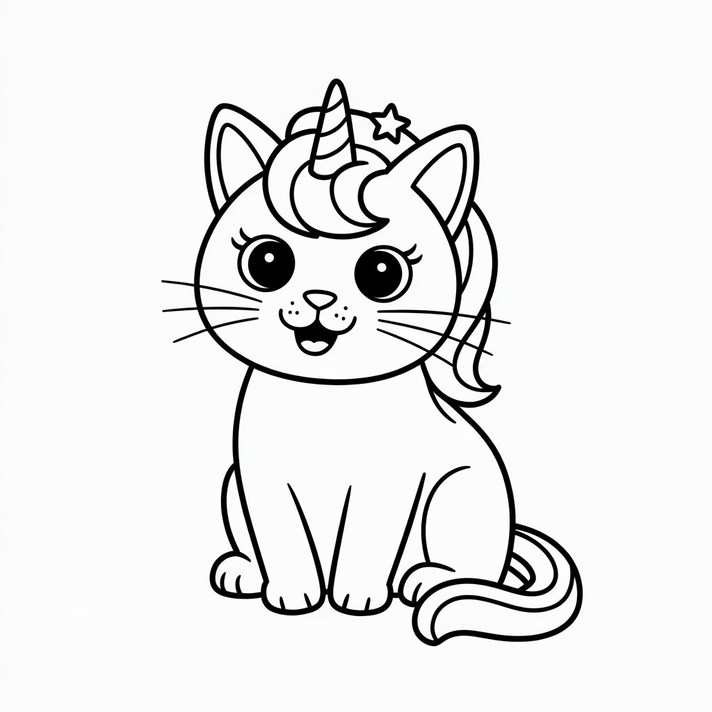 coloriages à imprimer chat