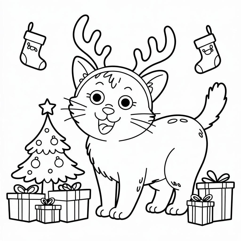 chat coloriage imprimer