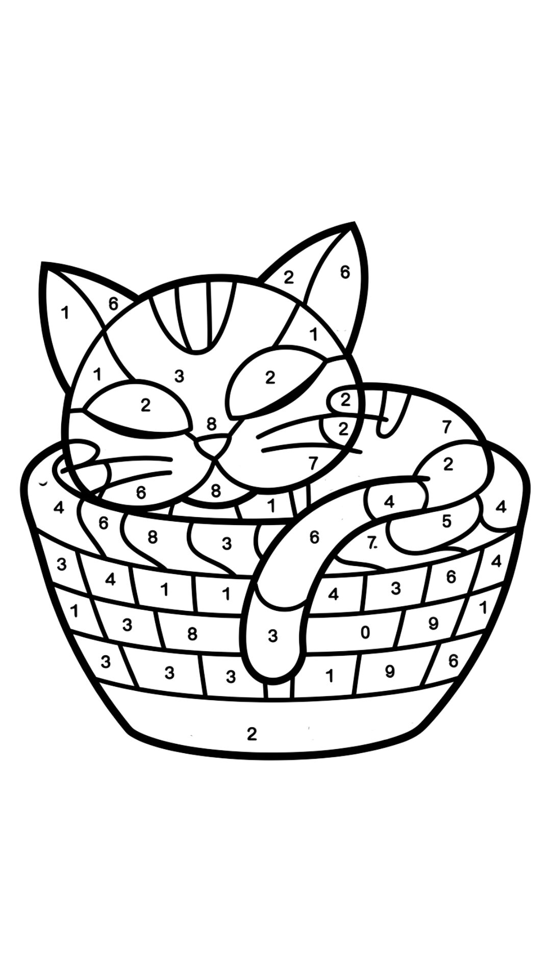 coloriage par numéro adulte en ligne