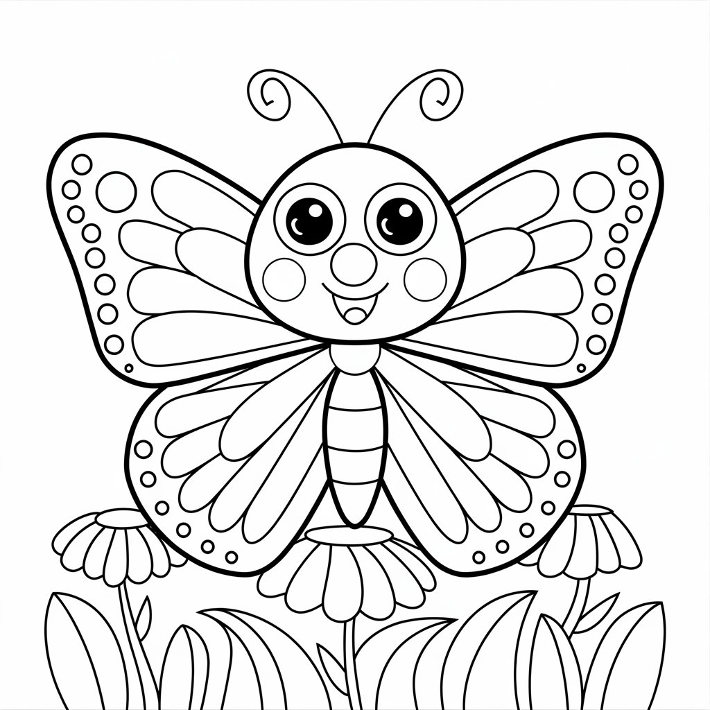 papillon coloriage à imprimer