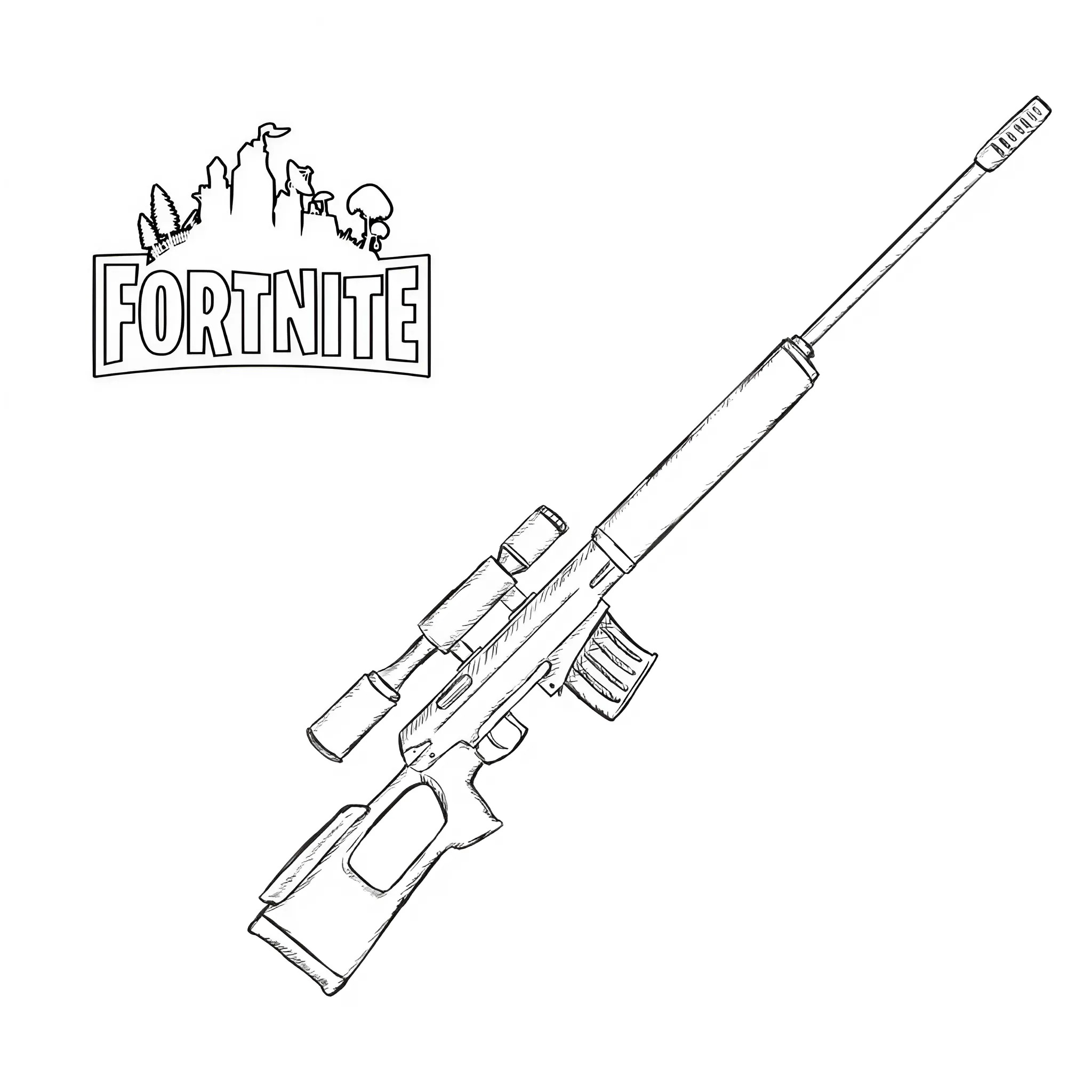 coloriage de fortnite
