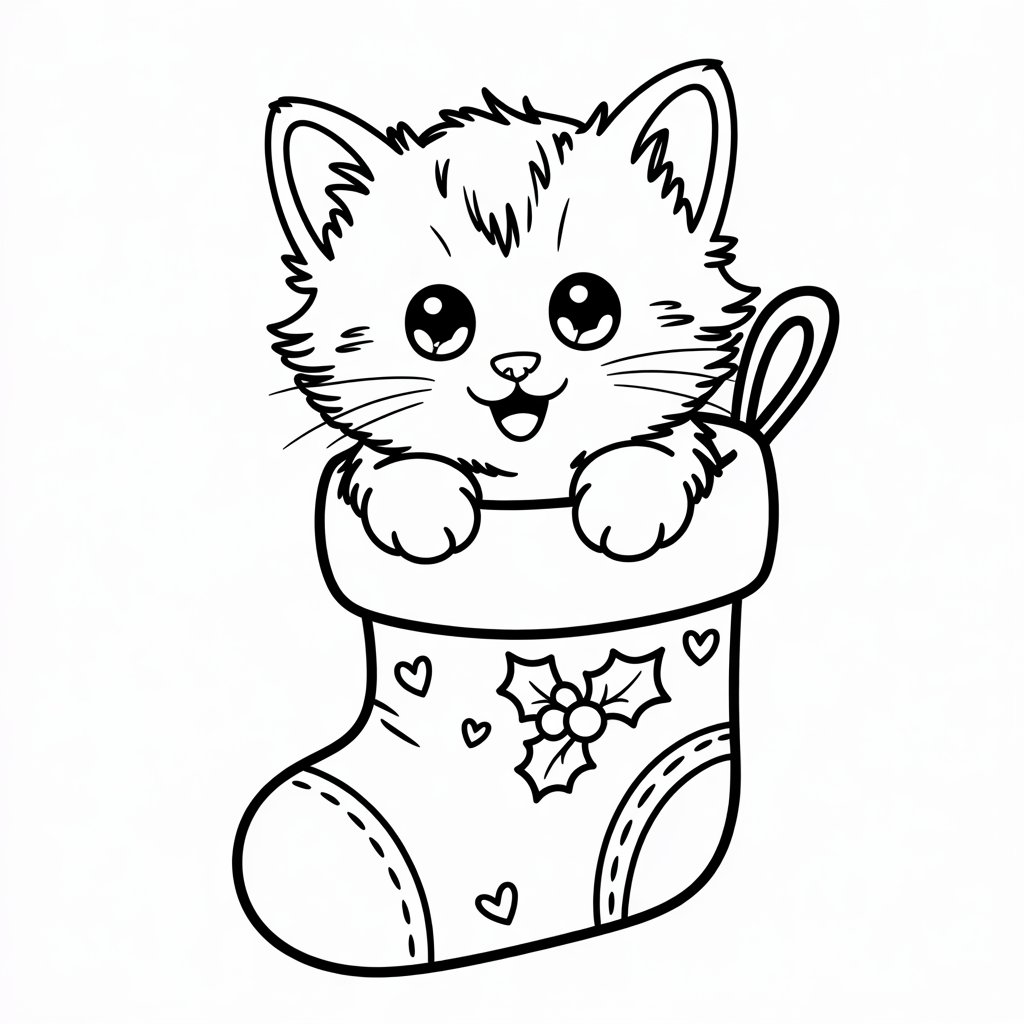 dessin chat coloriage