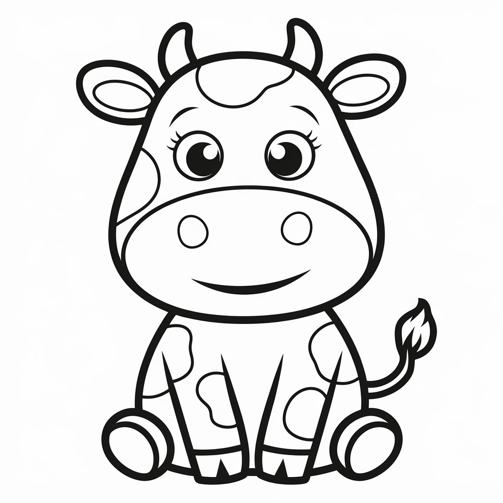 coloriage vaches