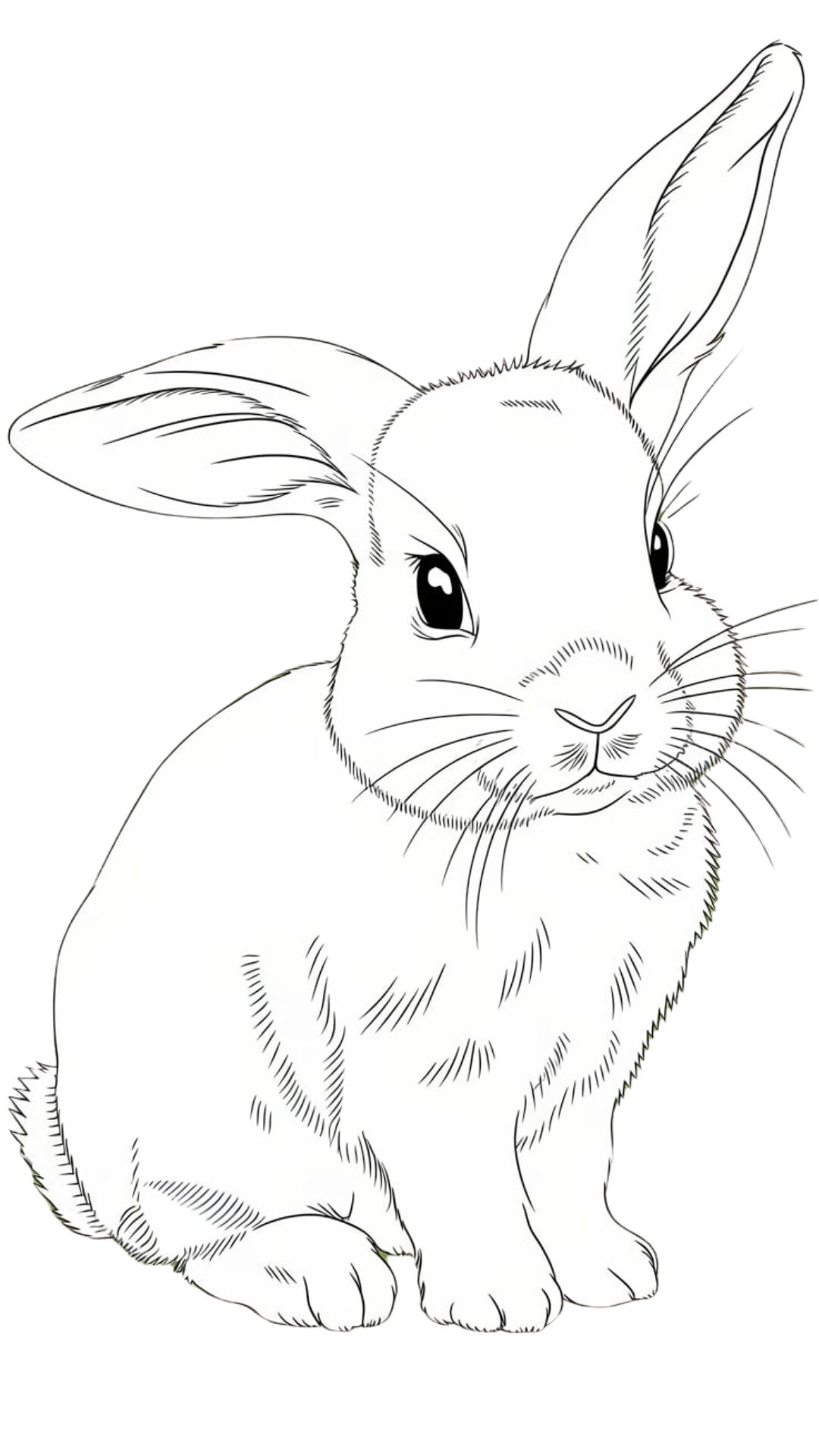 coloriage de lapin