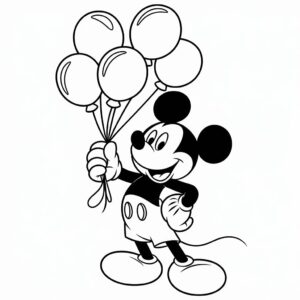 mickey coloriage