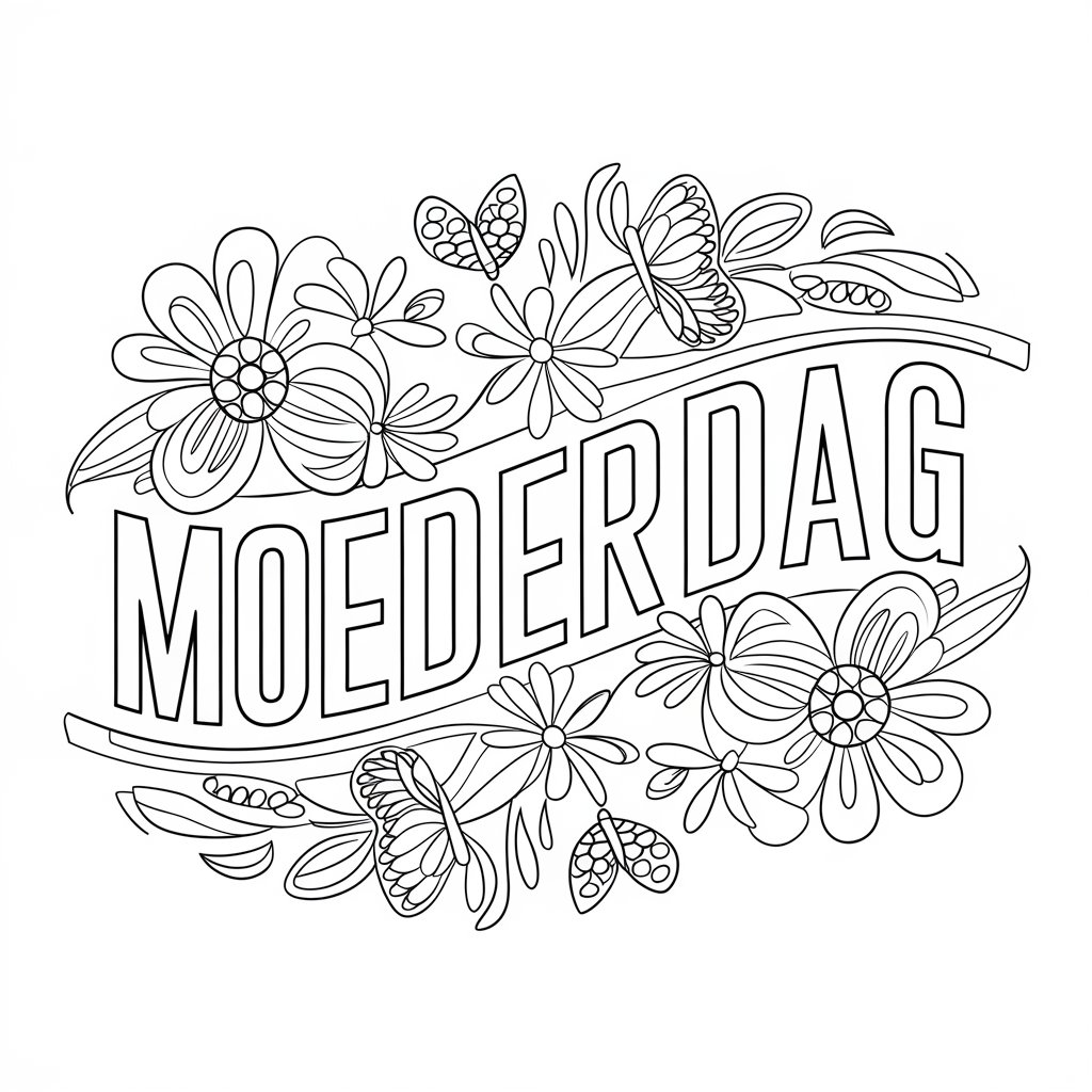 coloriage fête des grands-mères