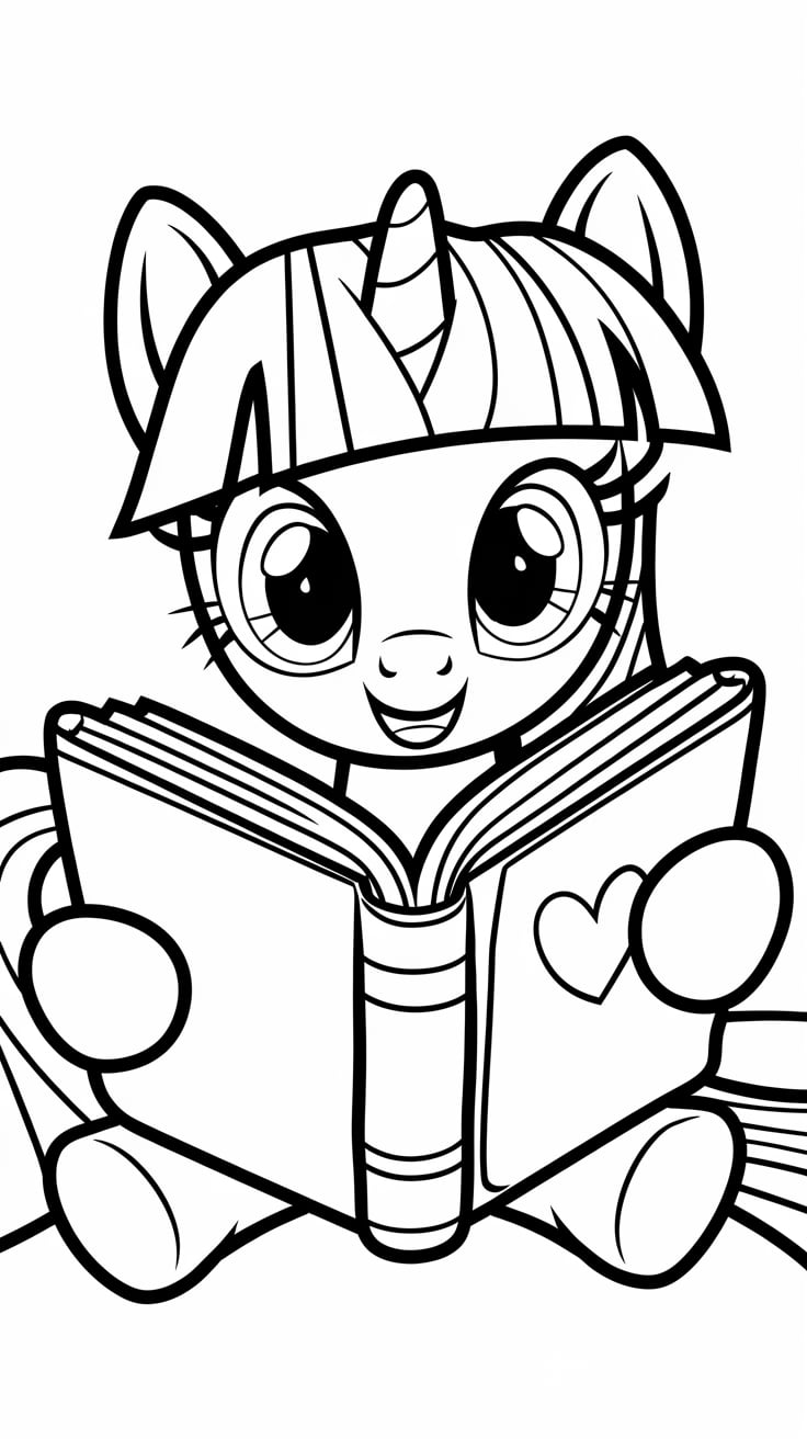 coloriage a imprimer my little pony