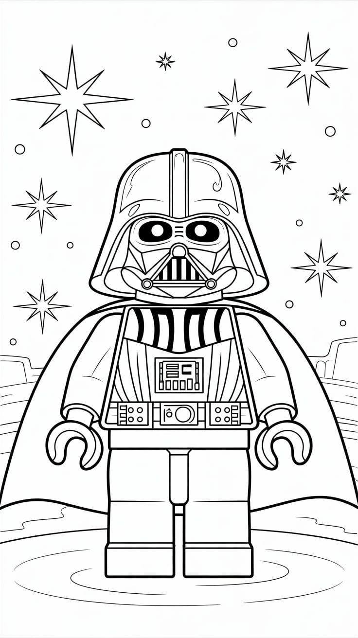 dessin animé star wars lego