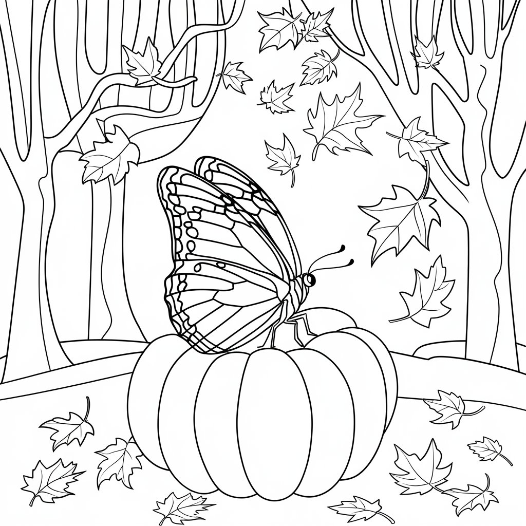coloriage papillon imprimer