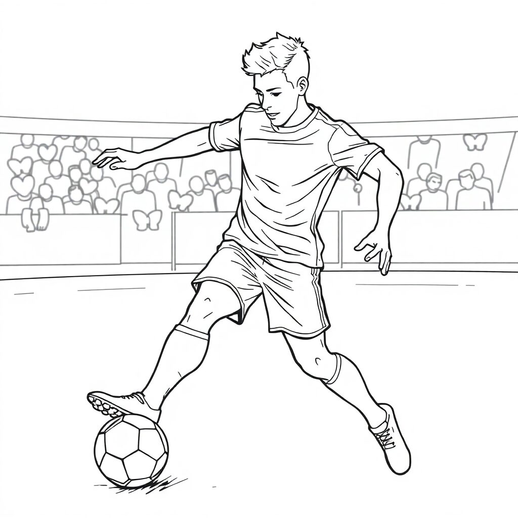 coloriage logo football