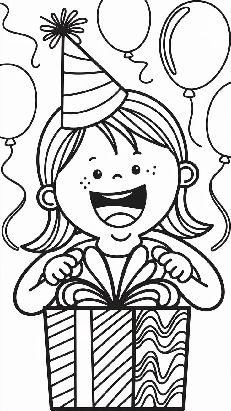 coloriage pour fille
