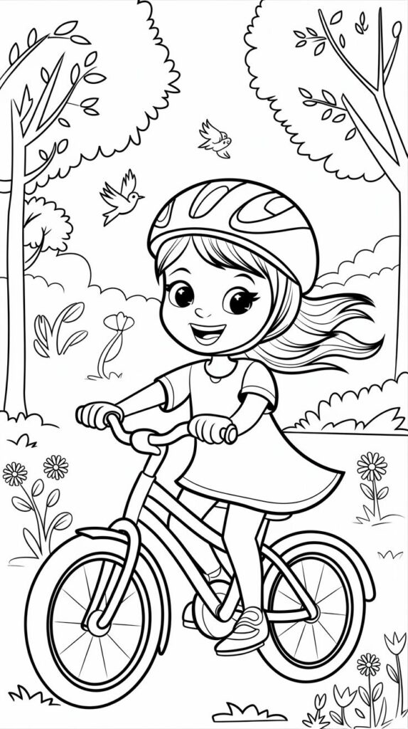 coloriage pour fille de 8 ans à imprimer
