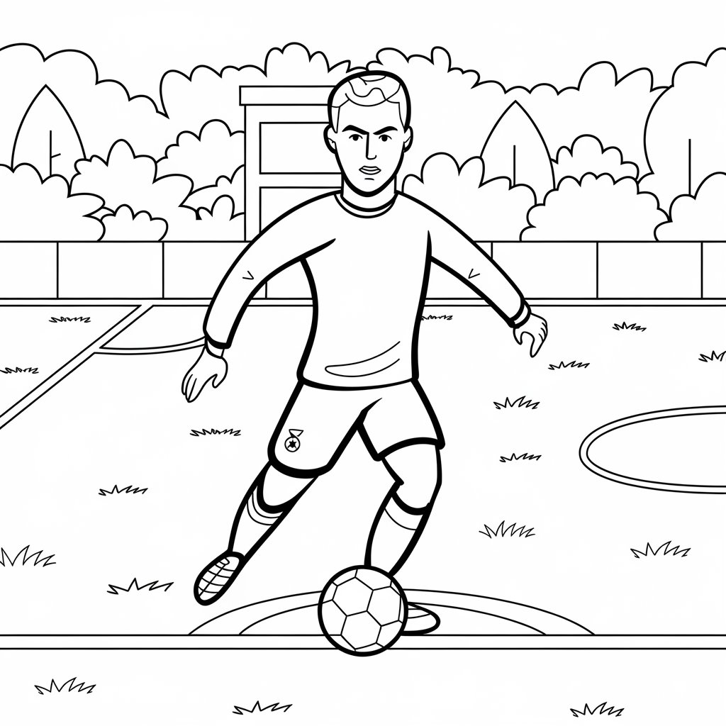 coloriages football