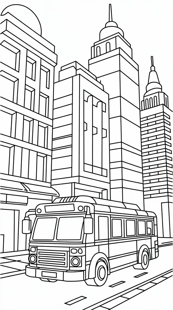 coloriage lego city