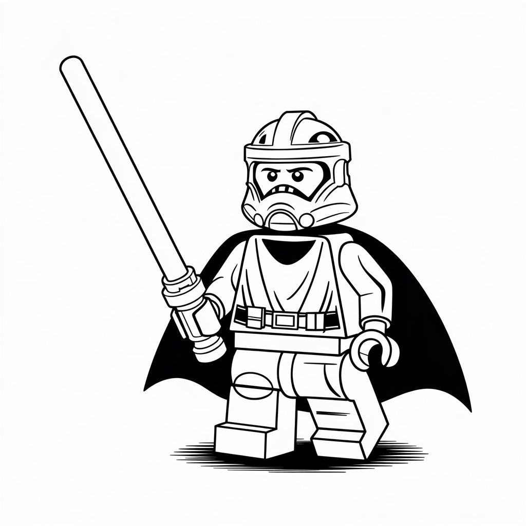 lego star wars en dessin animé