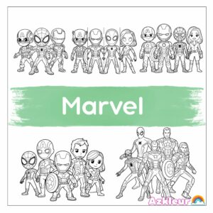 Coloriage Marvel