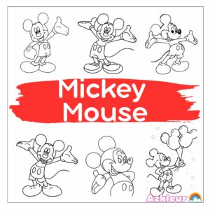 Coloriage Mickey