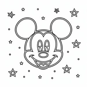 mickey minnie coloriage