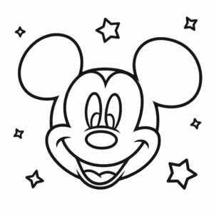imprimer coloriage mickey