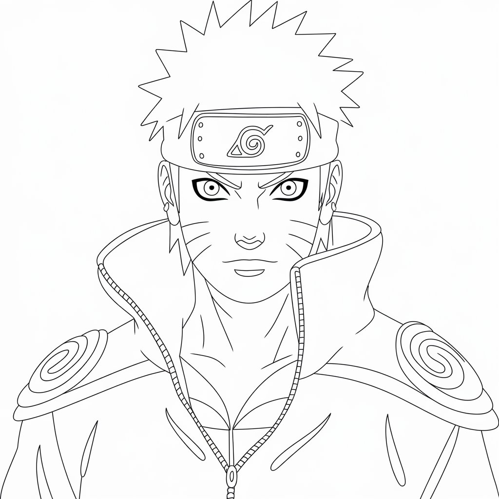 naruto shippuden coloriage