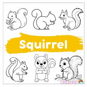 Coloriage Écureuil