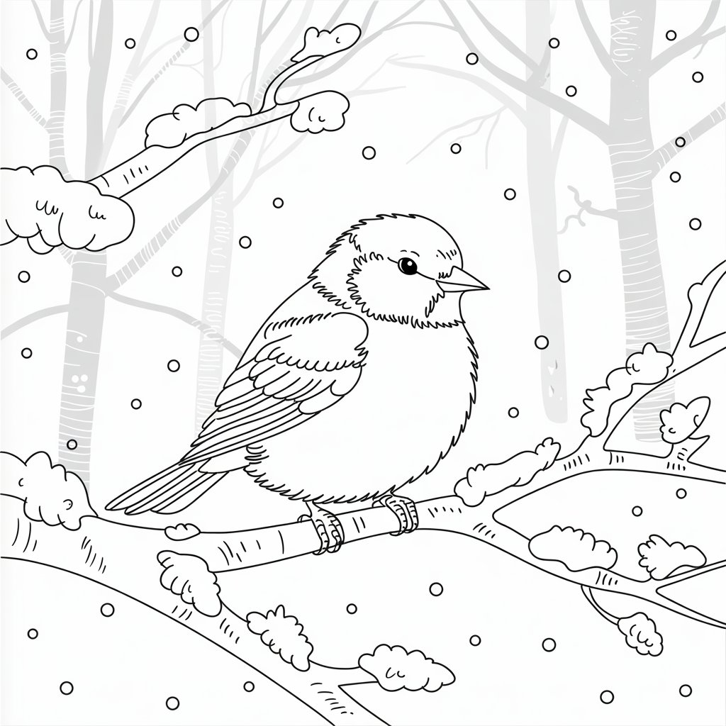 coloriage des oiseaux