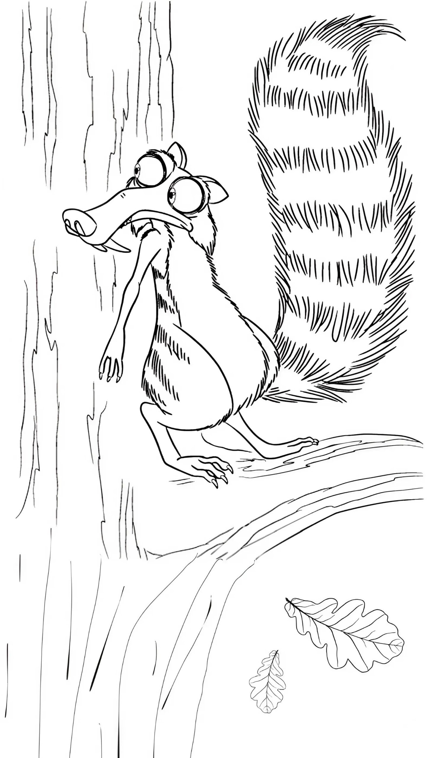 l'âge de glace coloriage mystere