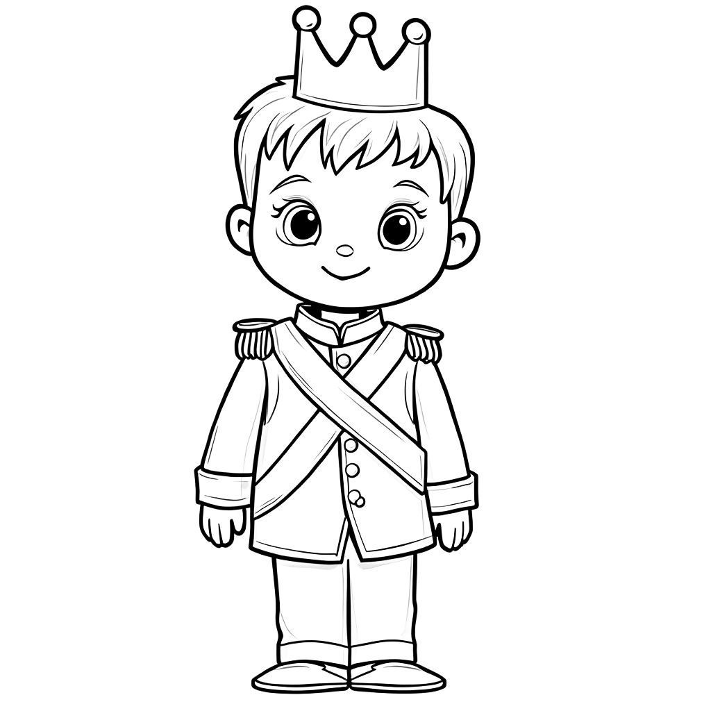 coloriage prince