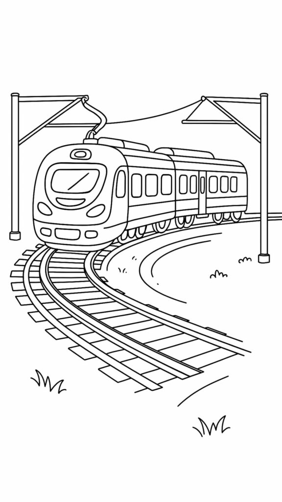 train dessin
