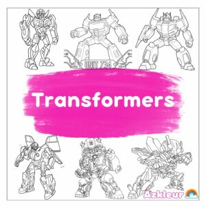 Coloriage Transformers