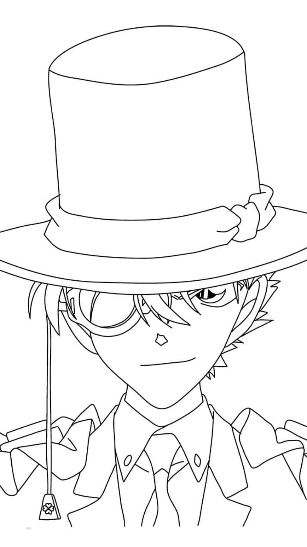 coloriage manga à imprimer pdf