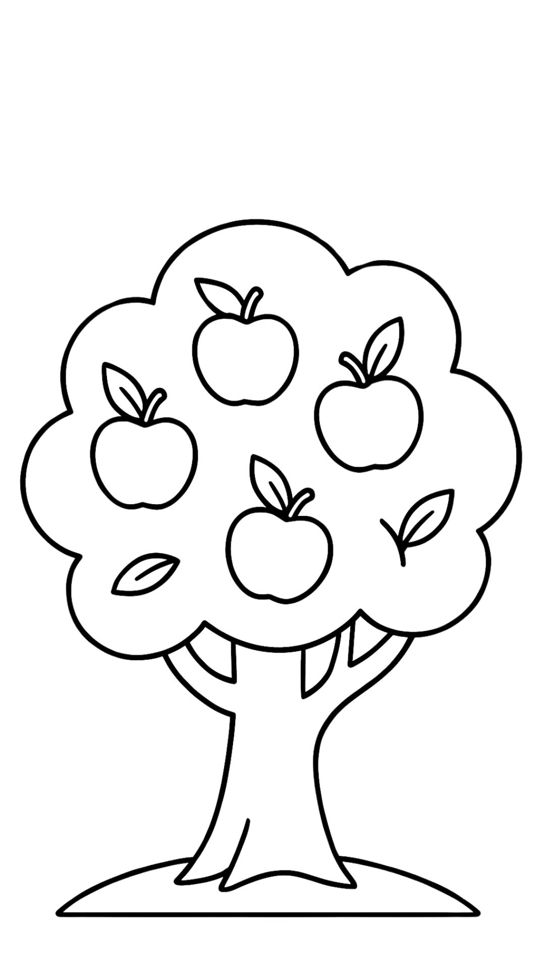 pomme de pin coloriage