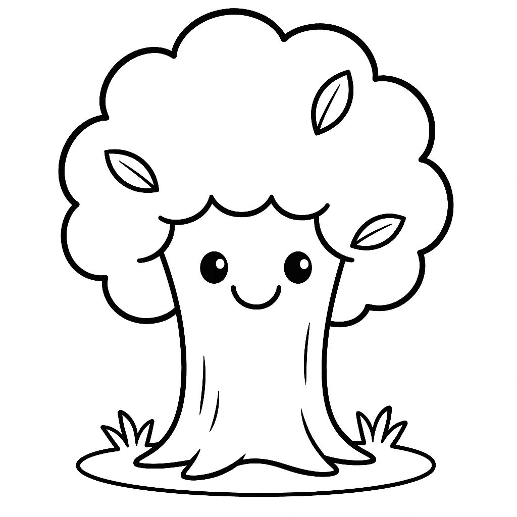 arbre dessins facile