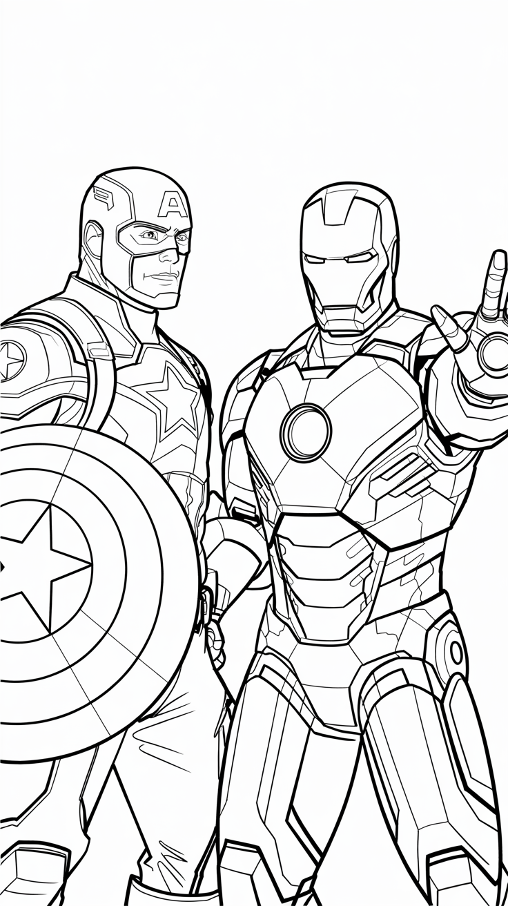 coloriage magique marvel