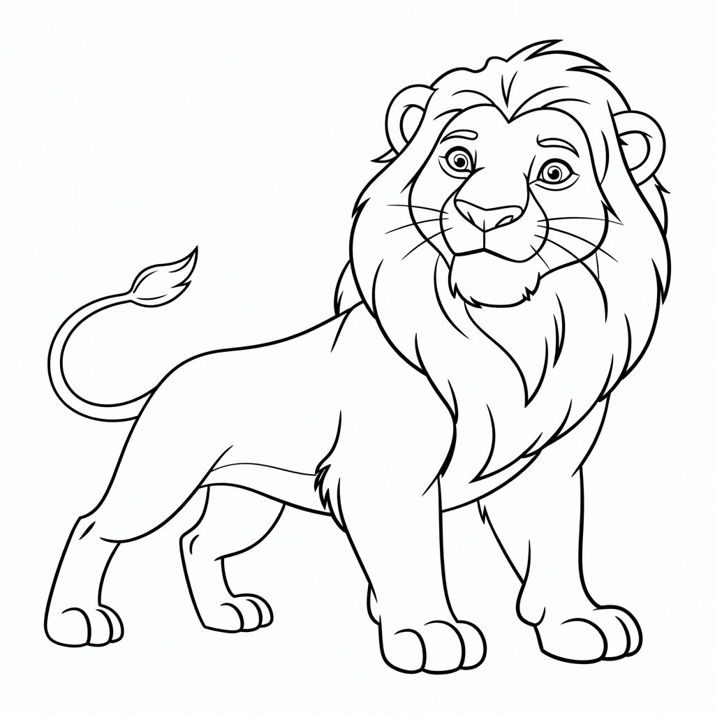 coloriages le roi lion