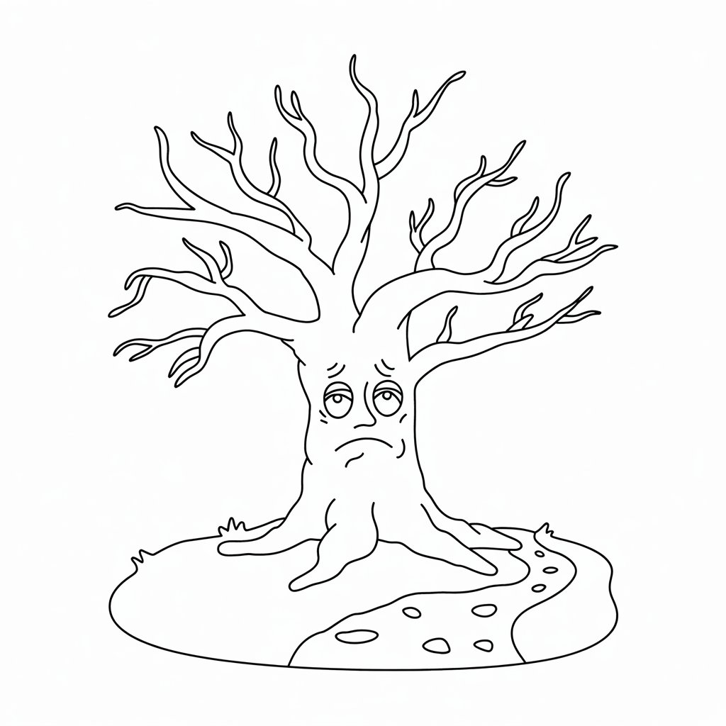 dessin d'arbre