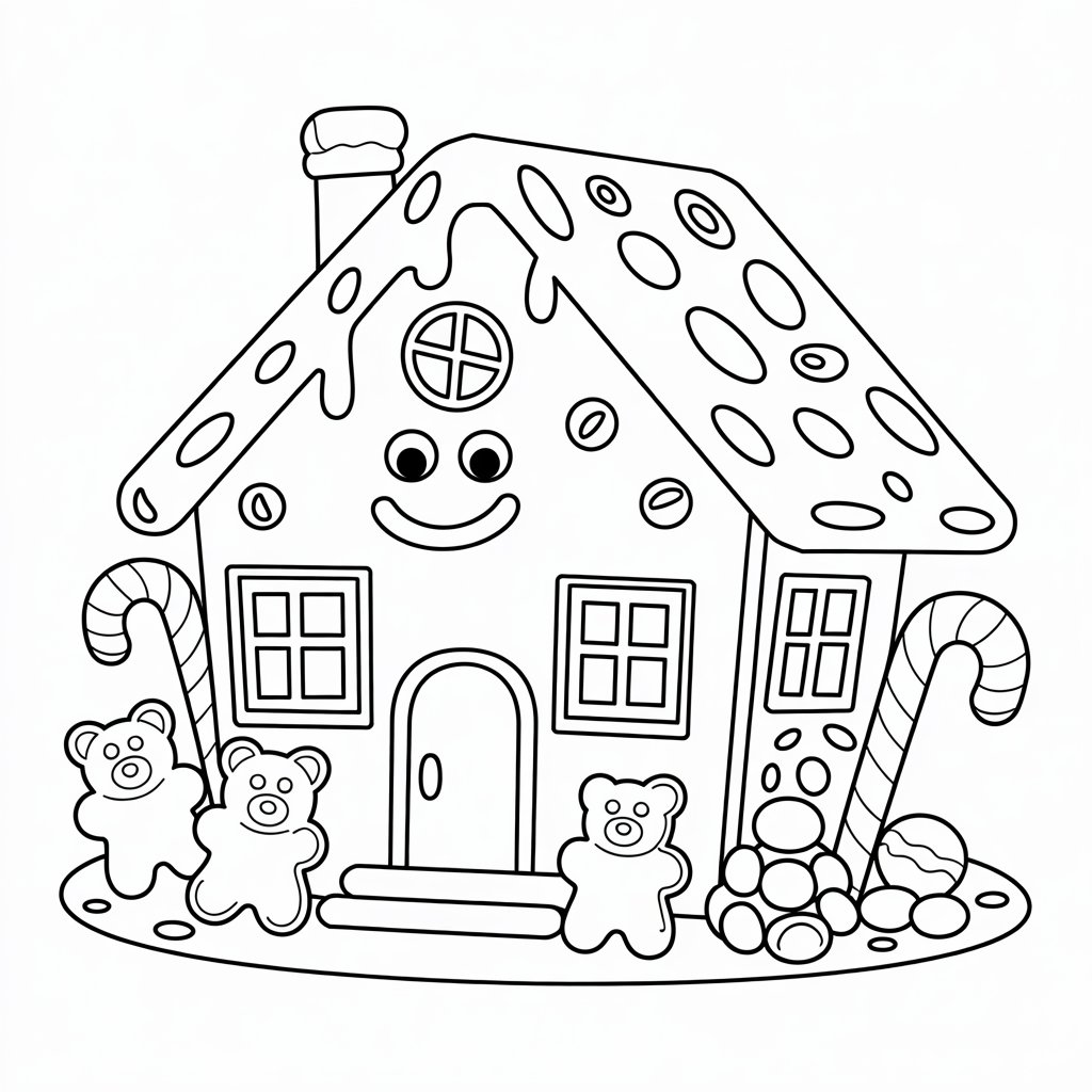 dessin de maison