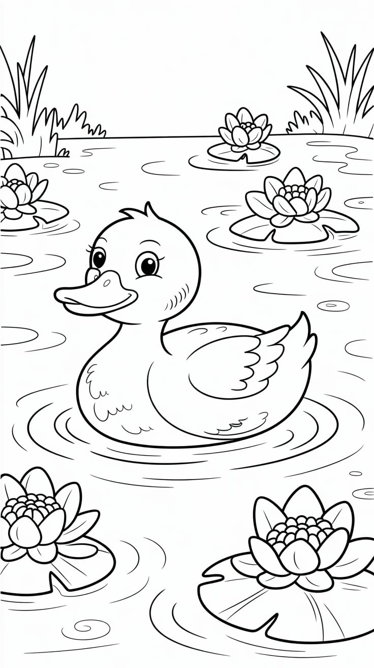 dessins de canards