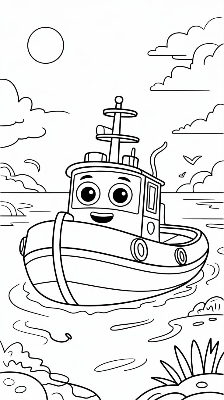 dessin d un bateau