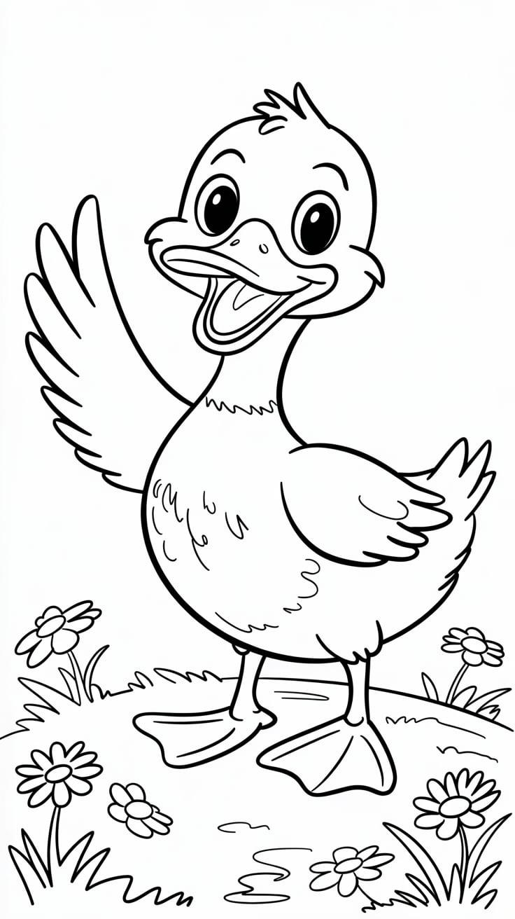 comment dessiner un canard