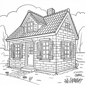 dessiner une maison en 3d