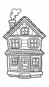 dessin maison simple