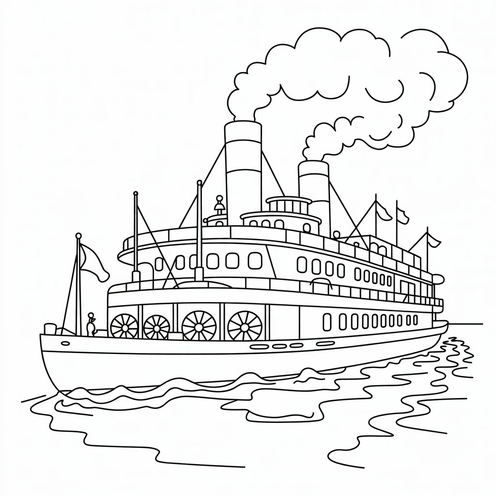dessiner un bateau