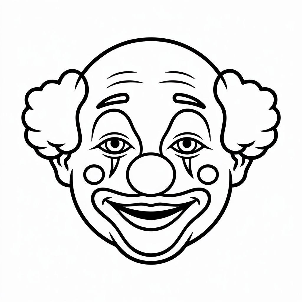 dessins clowns