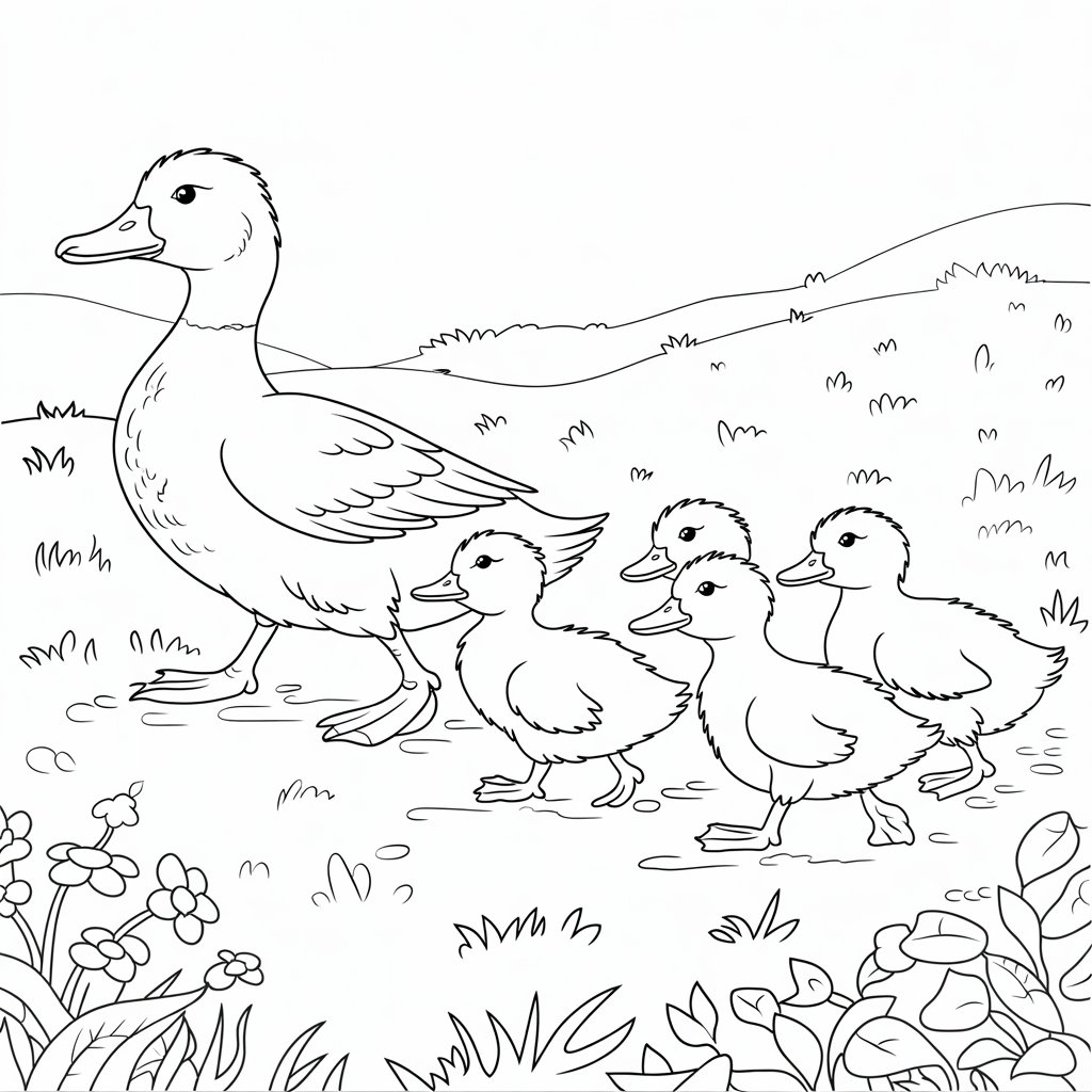 canards dessin