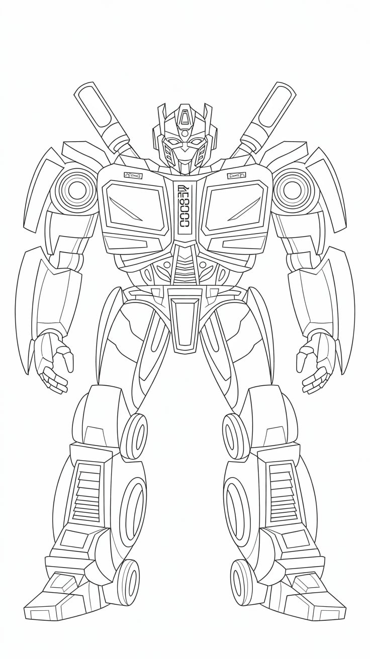 coloriages transformers