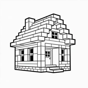 dessin maison facile